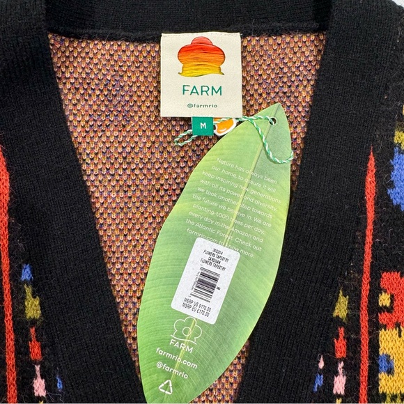 FARM Rio Flowers Tapestry Cardigan - Picture 9 of 16